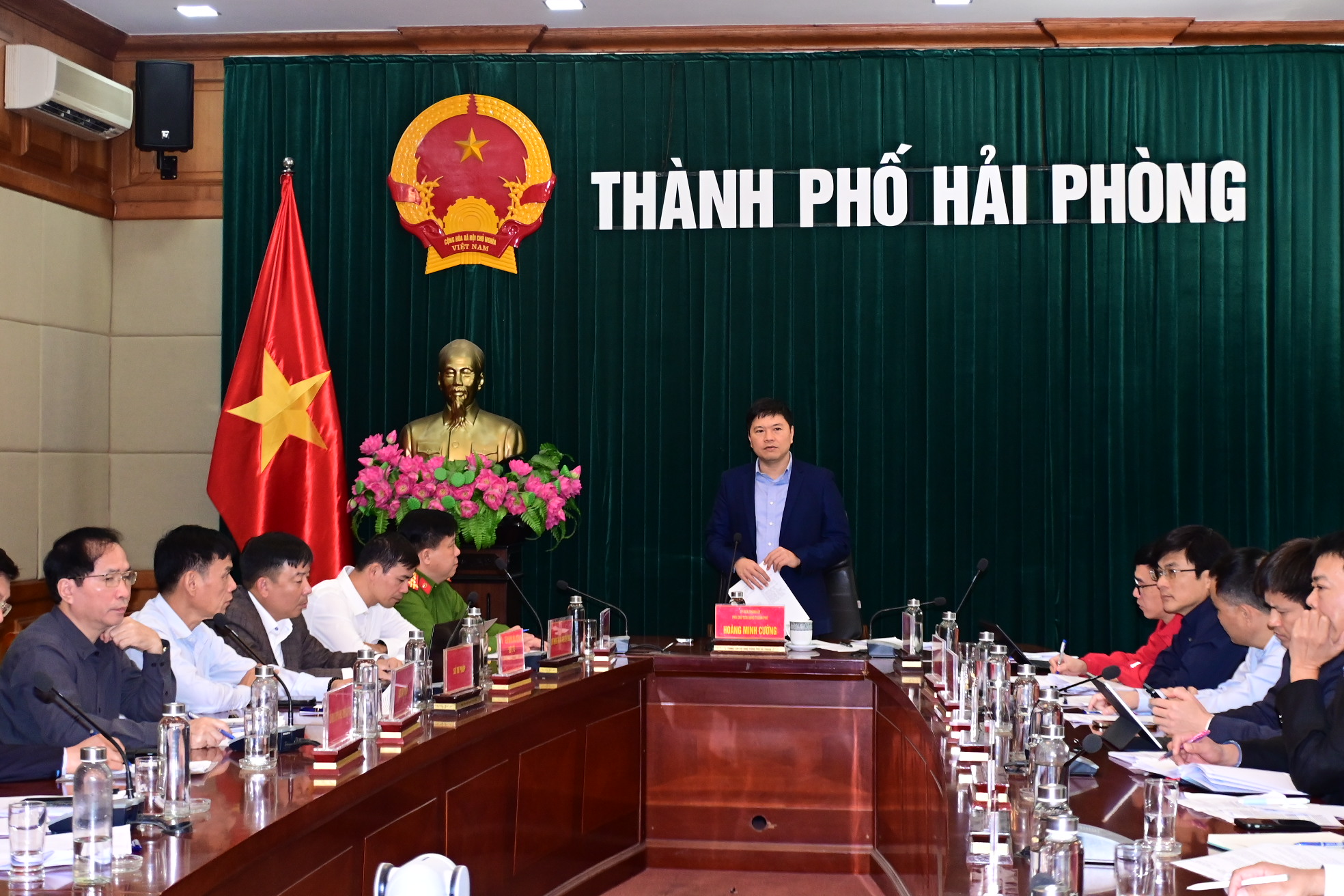 Giao ban tuần về thực hiện Đề án 06/CP trên địa bàn Hải Phòng